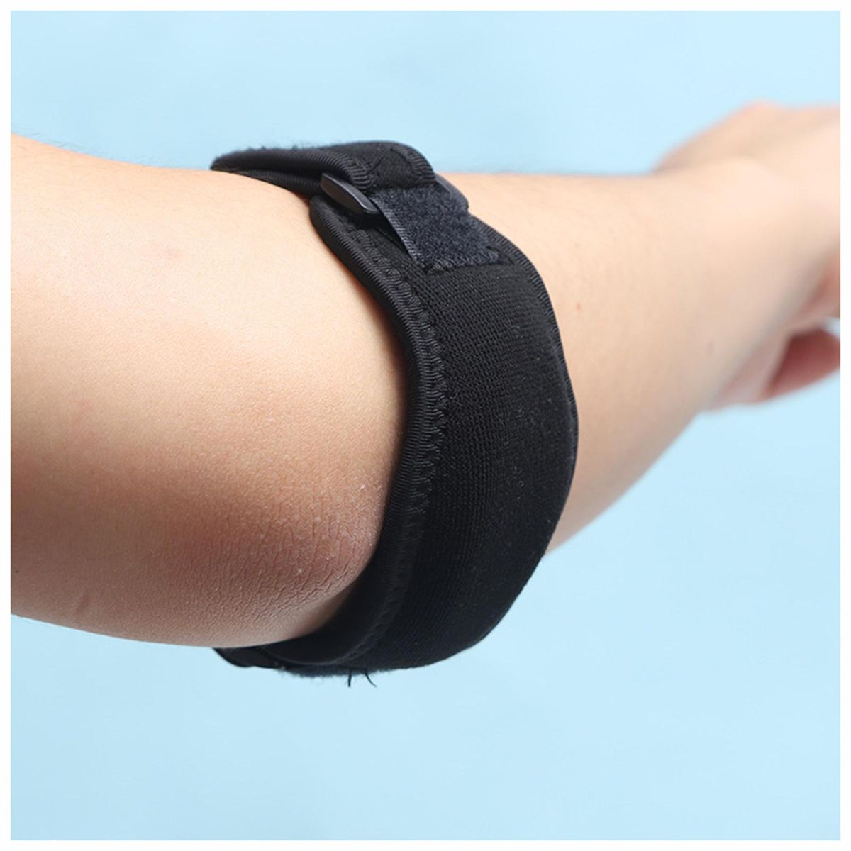 Elbow Support Strap Adjustable Elbow Brace with Compression Pad Elbow Pain Relief for Tennis Player Golfer Driver