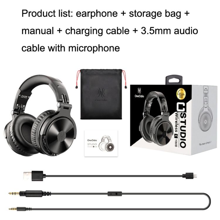 OneOdio PRO-C Wireless Bluetooth Monitor Headset