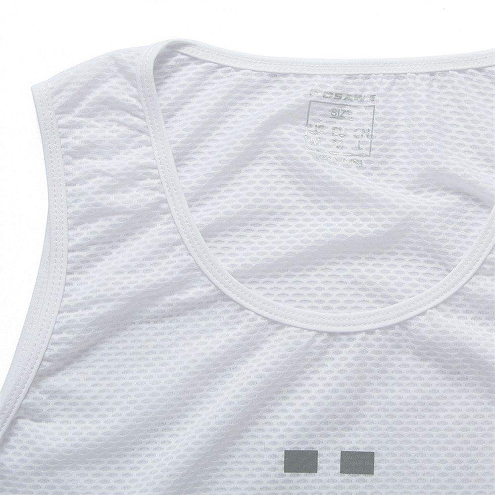 Men's Sleeveless Cycling Undershirt Quick Dry Bike Base