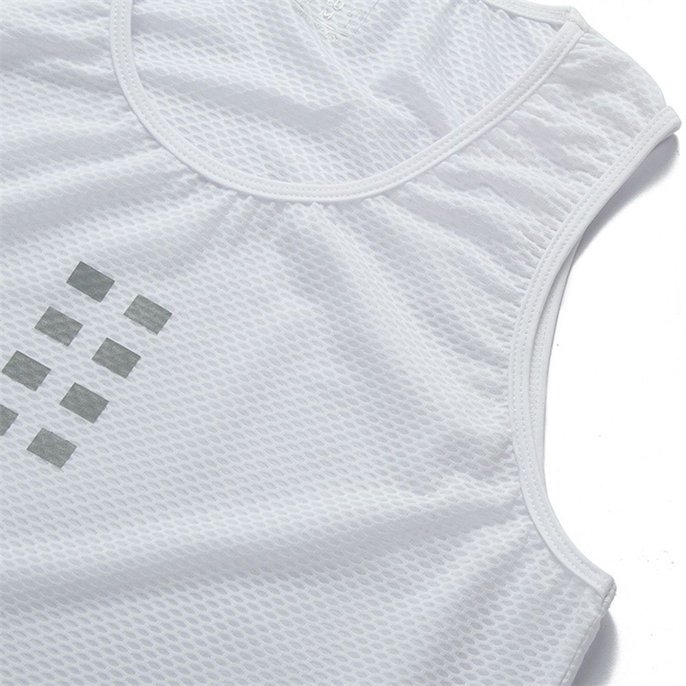 Men's Sleeveless Cycling Undershirt Quick Dry Bike Base