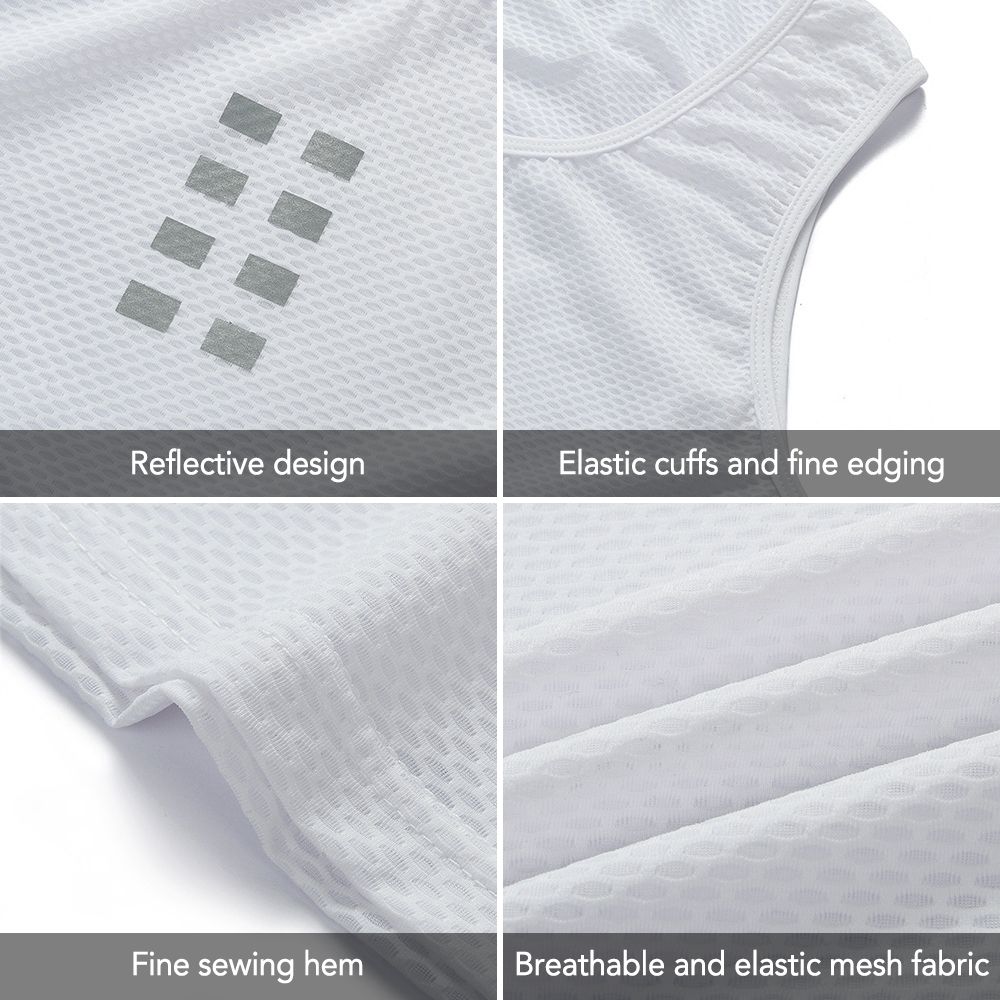 Men's Sleeveless Cycling Undershirt Quick Dry Bike Base