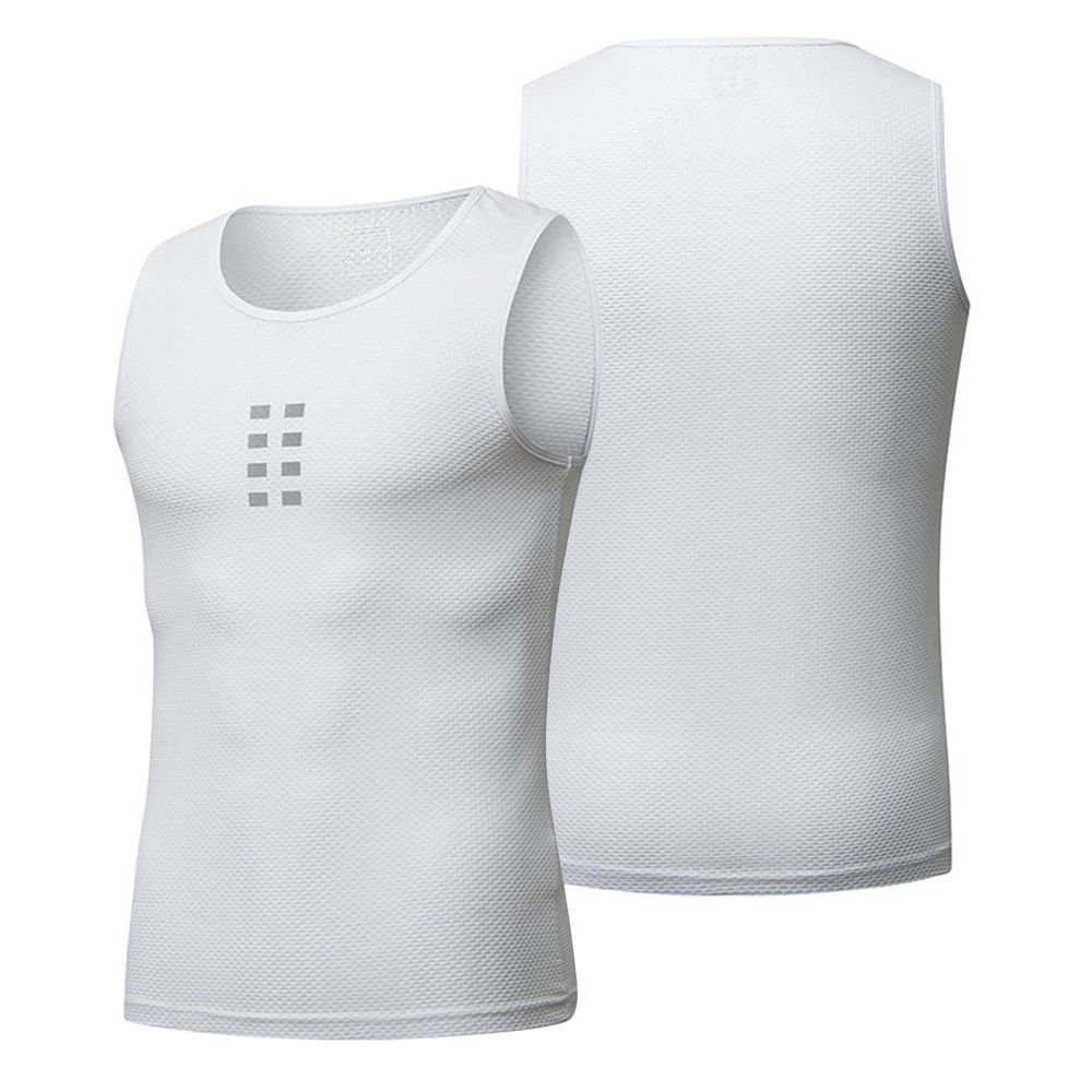 Men's Sleeveless Cycling Undershirt Quick Dry Bike Base