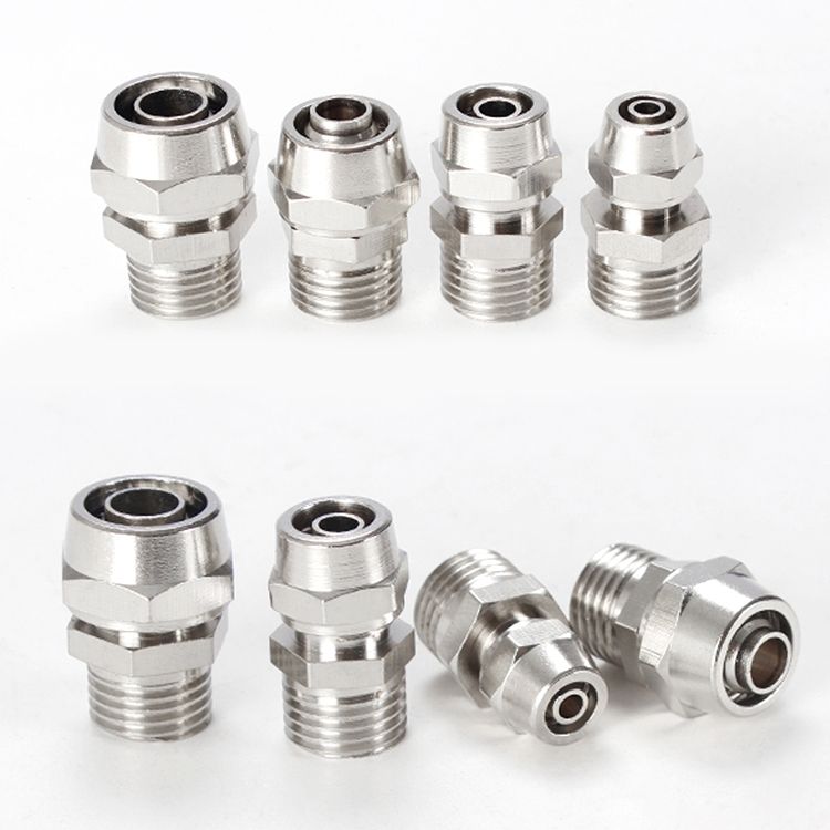 PC16-04 LAIZE Copper Pneumatic Quick Connector