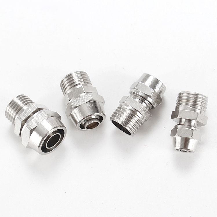 PC16-04 LAIZE Copper Pneumatic Quick Connector