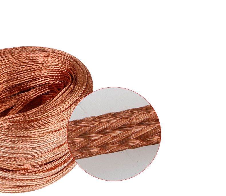 1.5-50 Square Copper Braided Ground Wire Ground Rod Lightnin