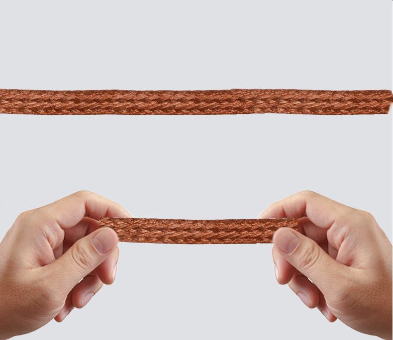 1.5-50 Square Copper Braided Ground Wire Ground Rod Lightnin