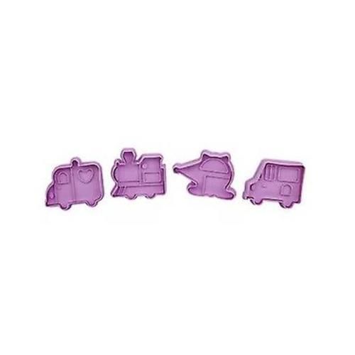 4pcs/set Diy Baking Tools Silicone Biscuit Mold Vegetable Mold Fudge Cake Mold