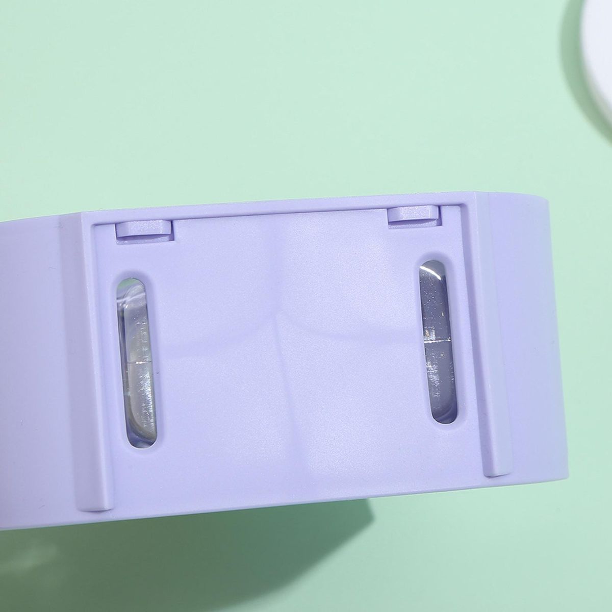 Design Liquid Soap Dispenser Square Dispenser Bottle 500ml for Lotion Purple