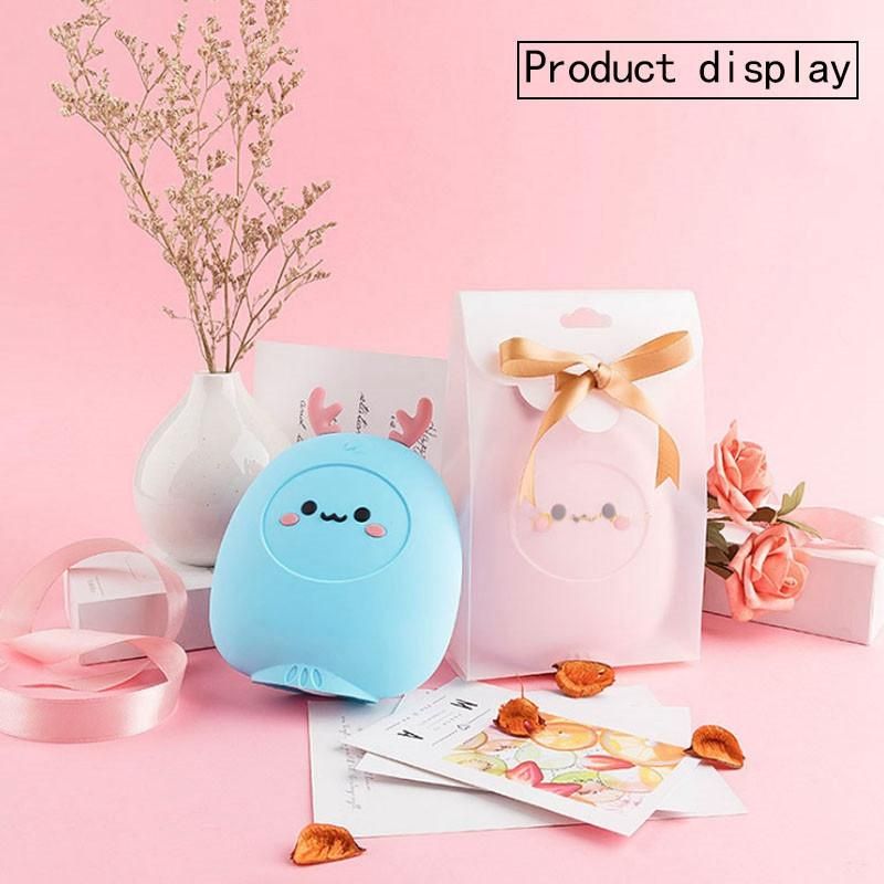 1Pcs Creative Green Silicone Cute Water Injection Warm