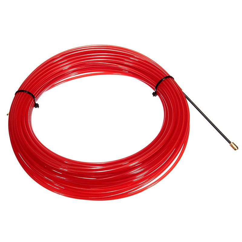 10/20/25/30M Nylon Steel Red Fish Draw Tape Electrical Cable