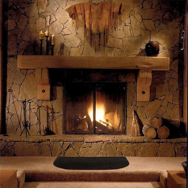 Fireplace Fire Blanket High Temperature Anti-Scald Flame Ret