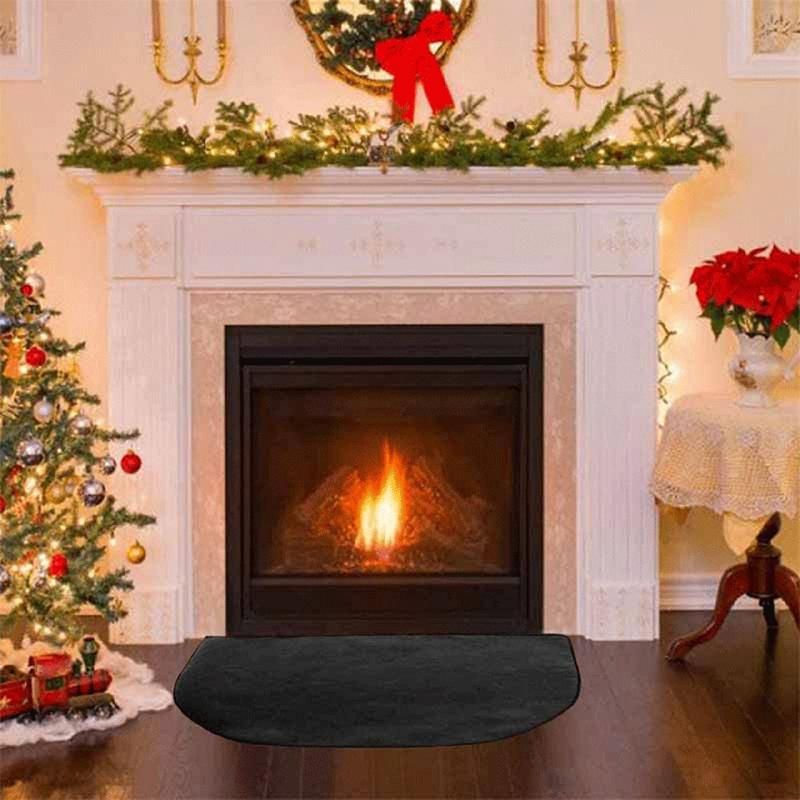 Fireplace Fire Blanket High Temperature Anti-Scald Flame Ret