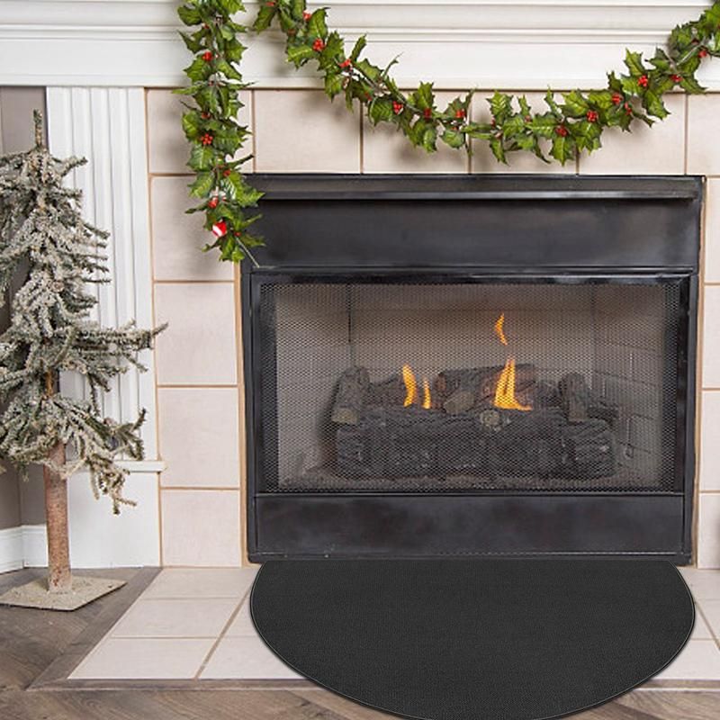 Fireplace Fire Blanket High Temperature Anti-Scald Flame Ret
