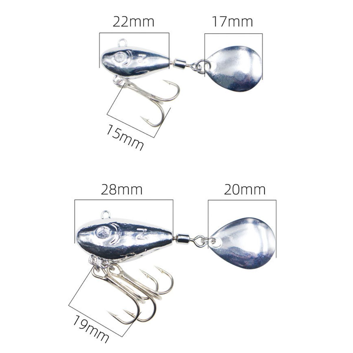 7.5g/18.5g?Sinking Fake Lure?Realistic?High-carbon