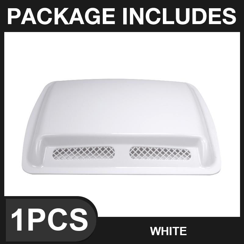 Universal Car Air Inlet Decorative Scoop Valve Cover Ventilation Scoop Cover ABS Self Adhesive Car Styling Accessories