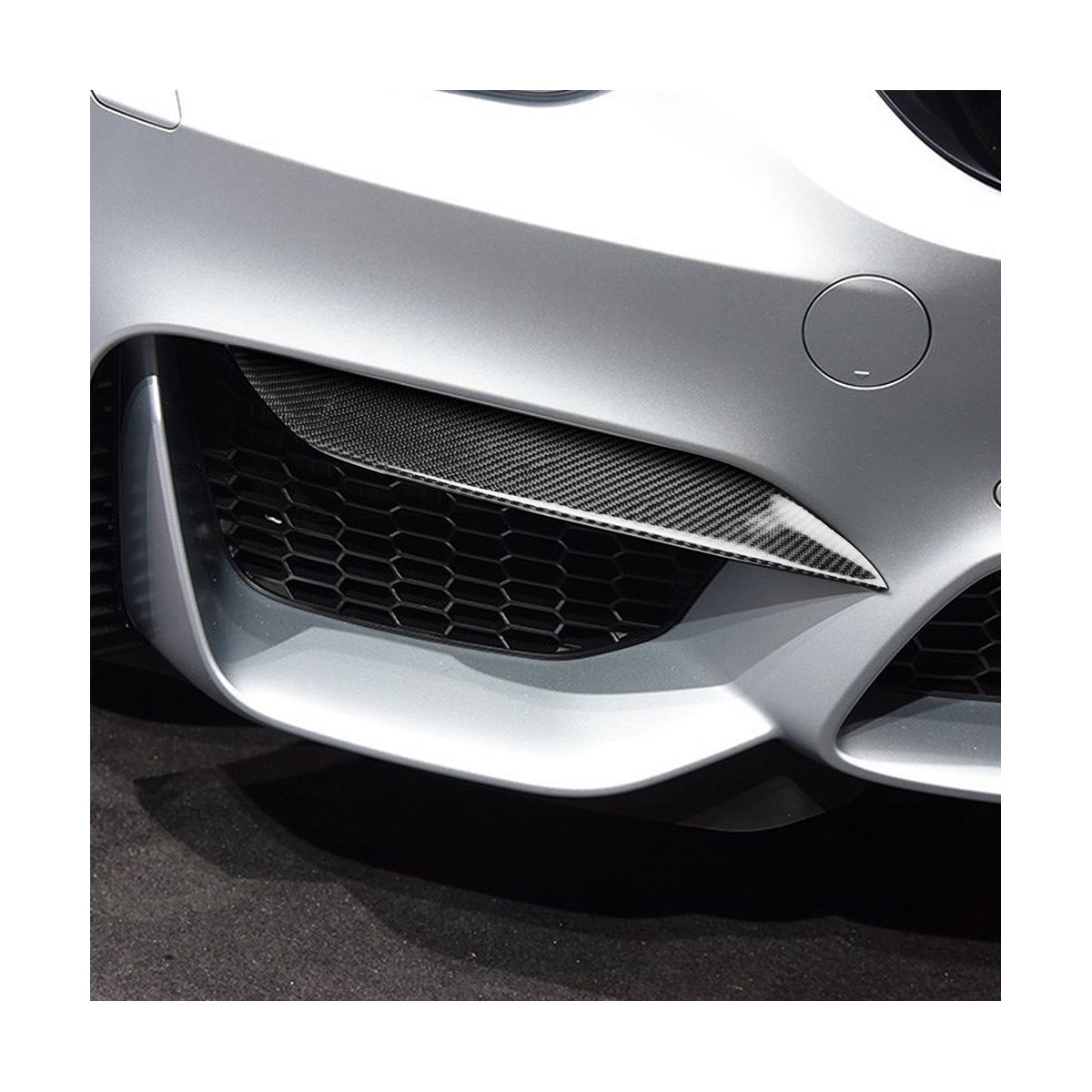 Car Front Bumper Front Bag Corners Spoiler Splitter Lip Front Bumper Frame Trim Exterior Tuning for M3 F80 F82 F83
