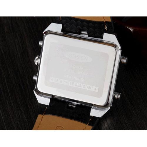 Classic Quartz Wrist Watch Digital Men's Waterproof