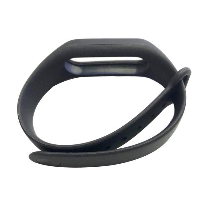 Replacement TPU Silicone Wrist Strap For  2 Smart Bracelet Black
