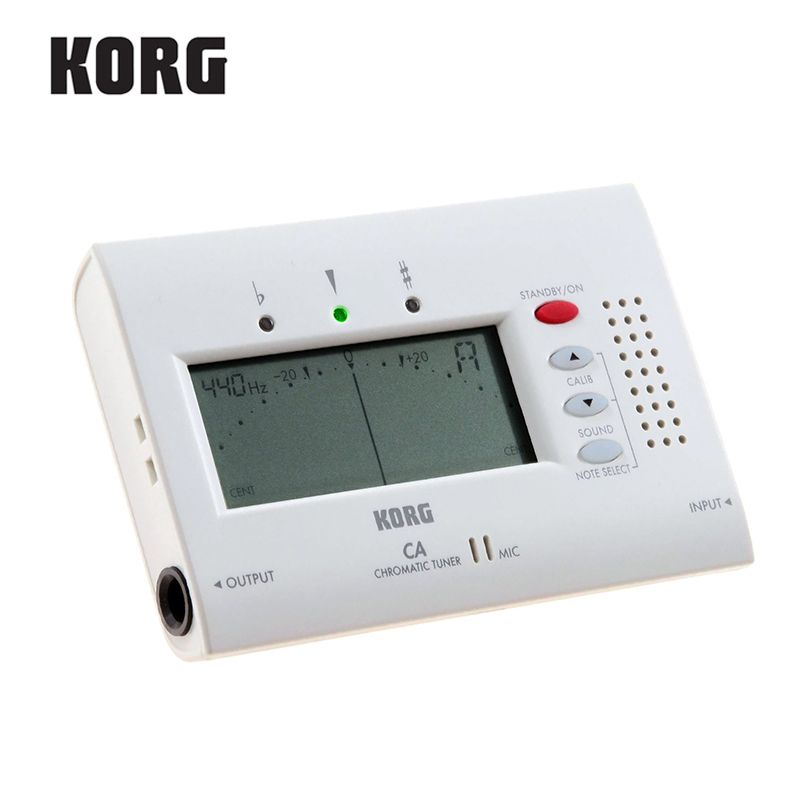 KORG CA2 CA50 Large Display Auto Chromatic Tuner Guitar/Bass/Saxophone/ Violin/ Flute