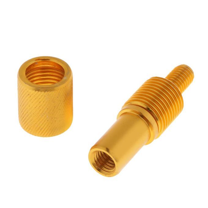 Stainl Steel 8mm Thread Adapter For  Landing Net Dip Gold