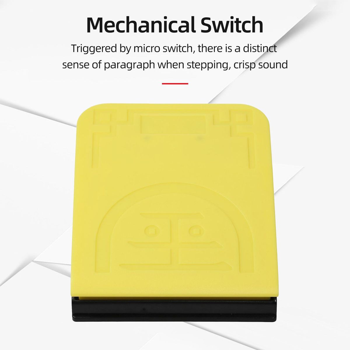 FS17Pro Single Foot Switch Multifunctional Customized Foot Pedal USB+2.4G+BT Three-mode Connection Mechanical Switch