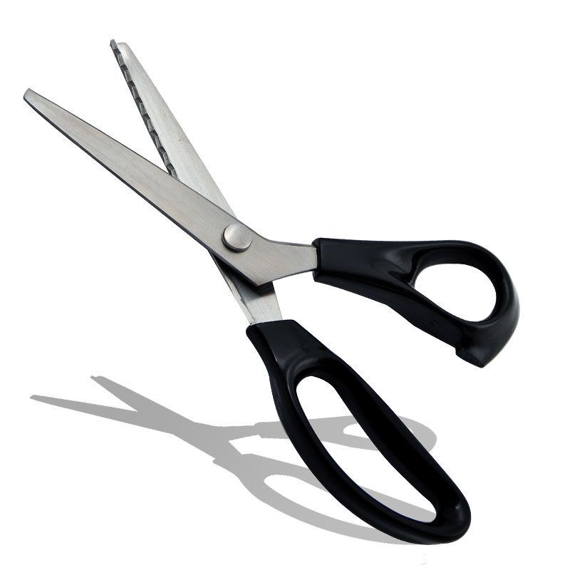 3PCS Pro Stainless Dressmaking Tailor Shears Zig Zag Pinking Sewing Cut Scissors