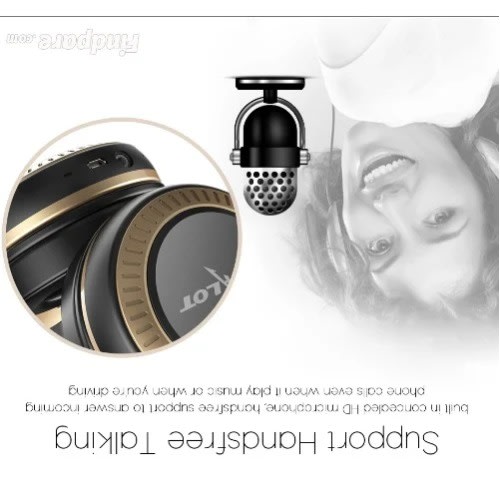 Zealot B20 Wireless Headphone - Gold & Black