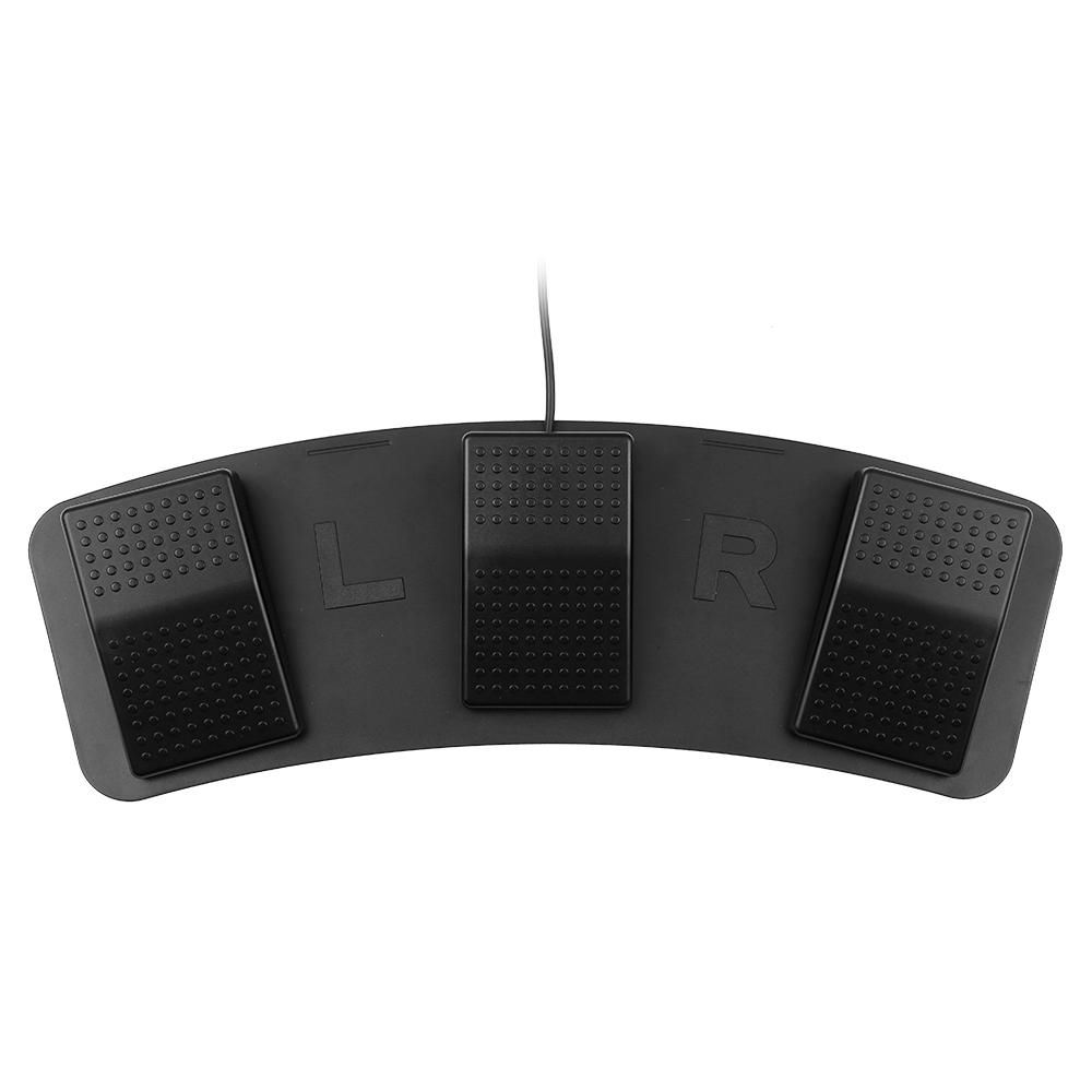 FS23-PM USB Triple Foot Switch Multifunctional Customized Foot Pedal Mechanical Switch for Image Acquisition Music Game Control
