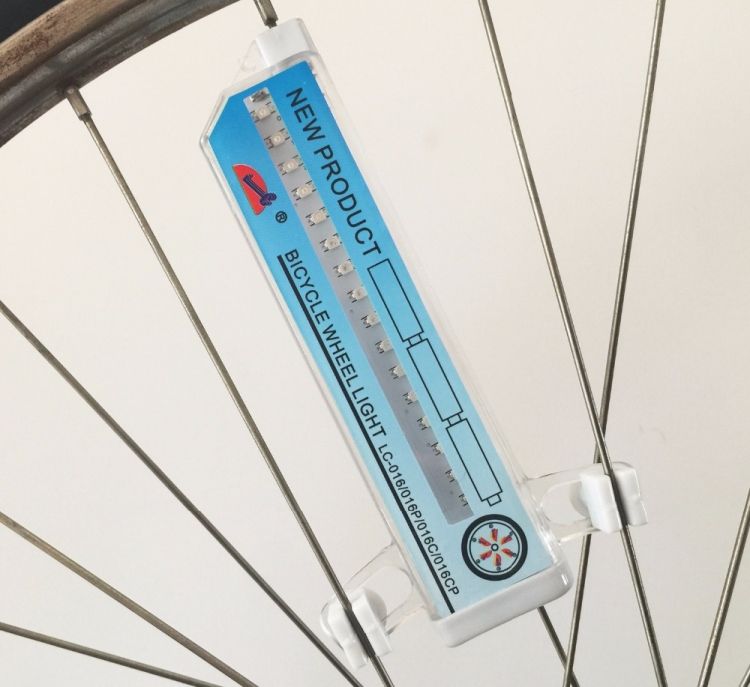 Bike Cycling Bicycle Tire Valve 32 Led Flash Spoke Wheel Light 32 LED Wheel Light
