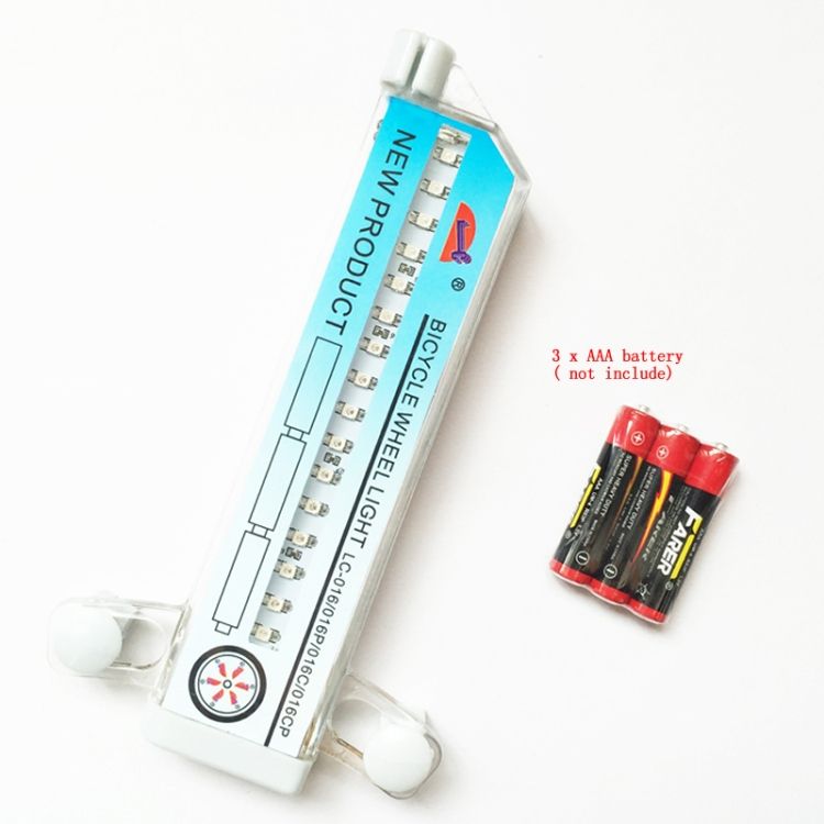 Bike Cycling Bicycle Tire Valve 32 Led Flash Spoke Wheel Light 32 LED Wheel Light