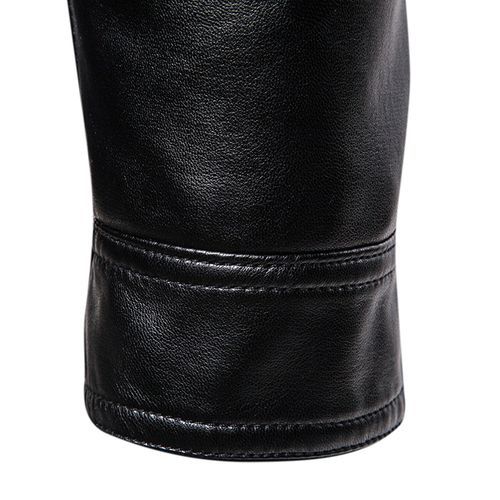 Men's Windproof Stand-collar Outdoor Piyi-Black