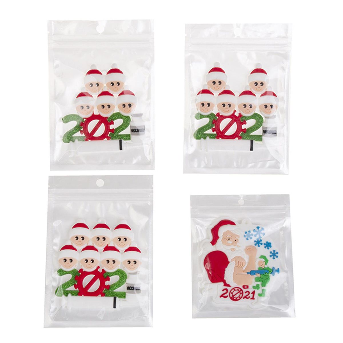 Christmas Santa Claus Figurine Decoration Xmas Hanging Decorations Ornament Doll Toy Holiday DIY Decor Festival Present