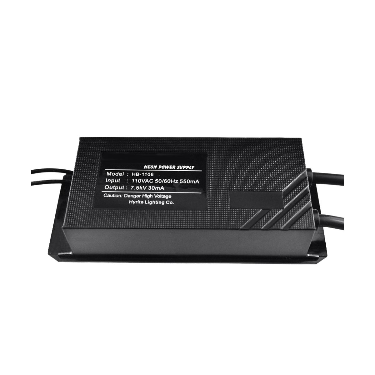 Light Electronic Transformer 2-6M Sign Power Supply 75KV 30MA LED Power Supply Electronic Transformer