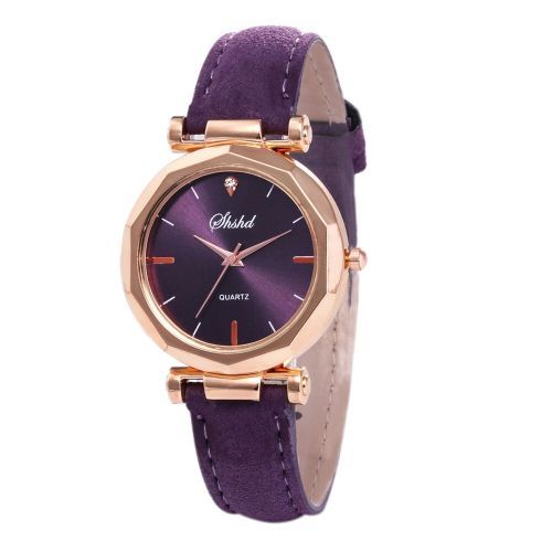 Luxury Purple Women Quartz Watches Men's Clock Male Sports Wristwatch Cool For