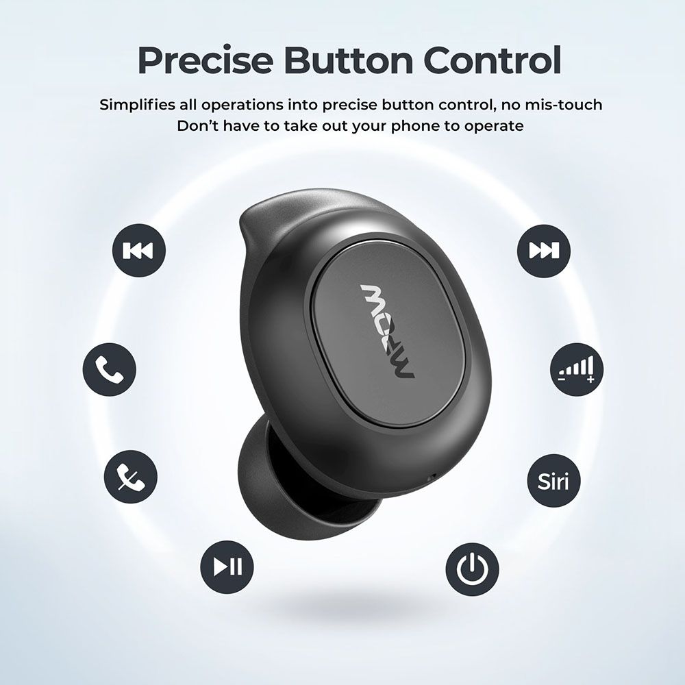 Mpow Mdots True Wireless Earbuds Bluetooth Earphones With Mic Punchy Earphone