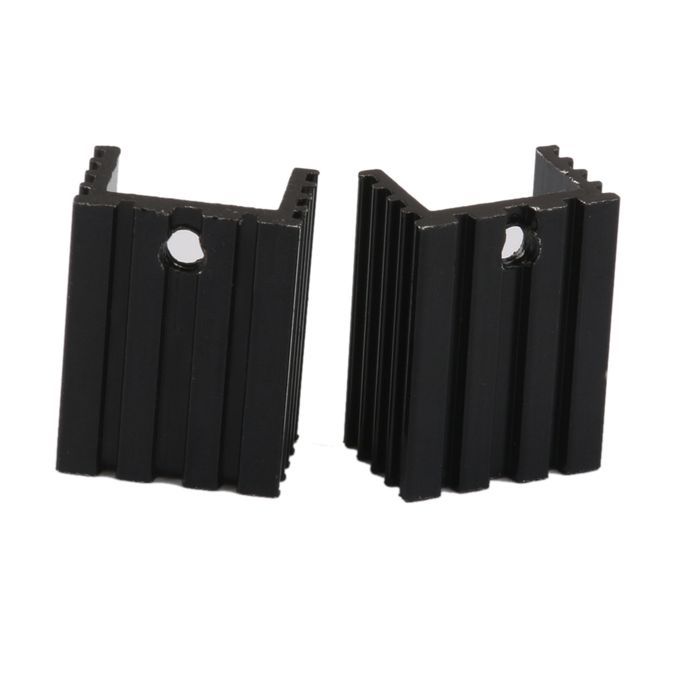 10Pcs 20x15x10mm Aluminum TO220 Triode IC Heat Sink Cooling Fin