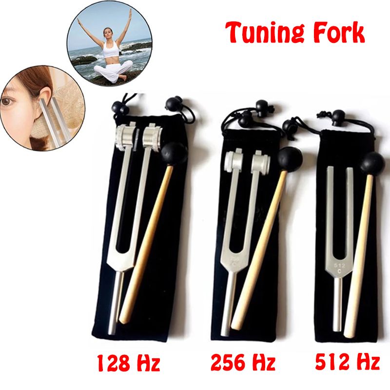 Aluminum Medical Tuning Fork - 128 Hz / 256 Hz / 512