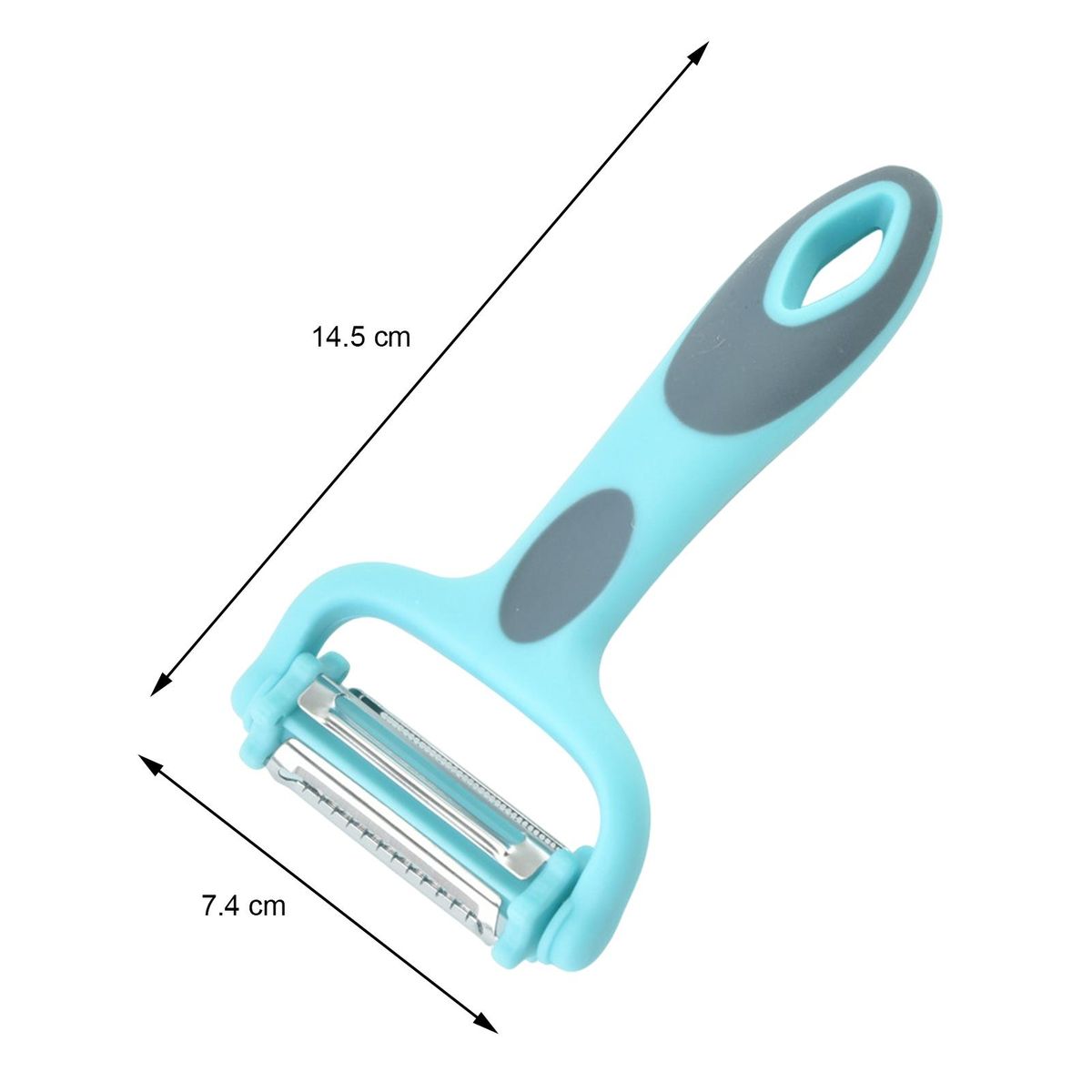 Vegetable Peeler Cucumber Potato Peel Remover Julienne Peeler Blue