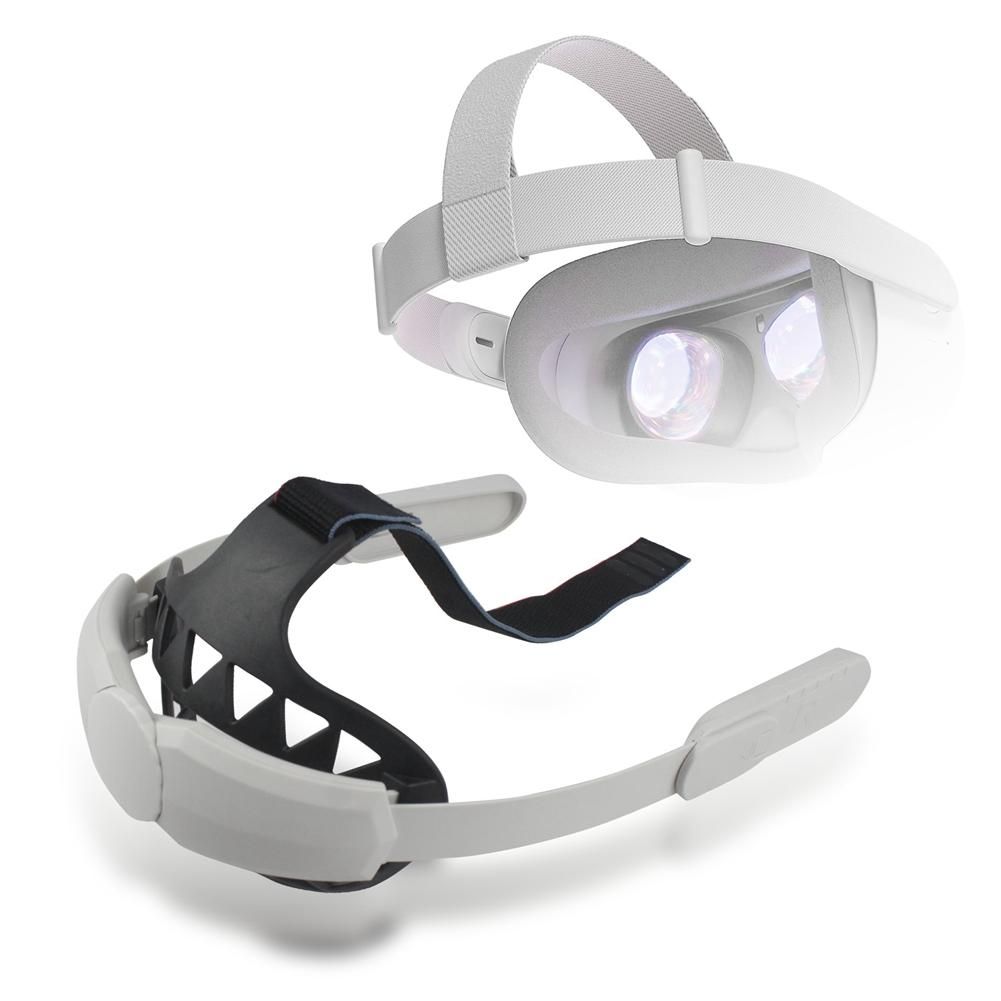 New Adjustable Head Strap for Quest 2 Headset with Soft Head Back Padding -Reduce Head Pressure Pad