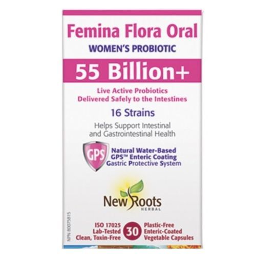 Female Flora Probiotic 55 Billion 30Caps16 Strains