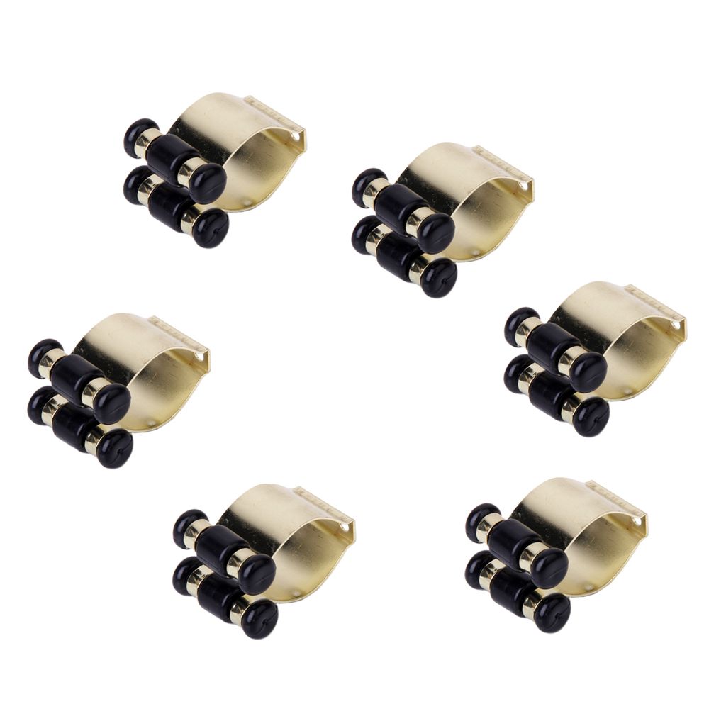 Set 6 Portable Metal  Clip Snooker Billiard Pool Rack Holders
