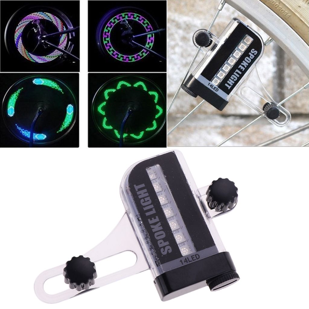 Ultra Bright Bike Spoke Light Bicycles  Wheel Spoke Light 30