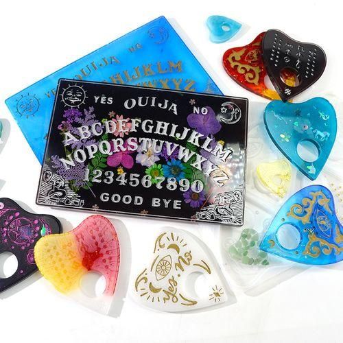 2Pcs DIY Silicone Epoxy Resin Casting Mold