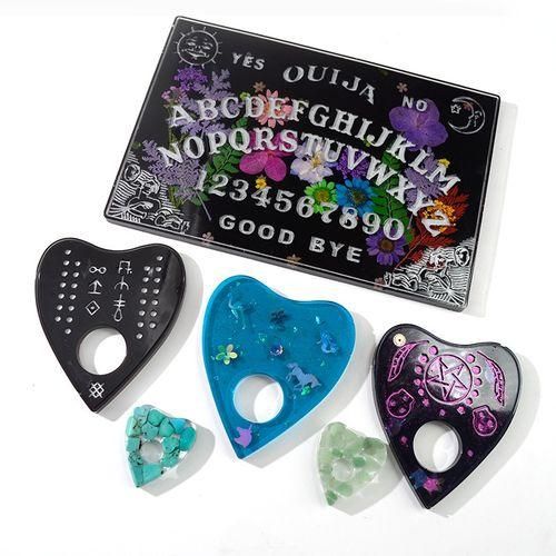 2Pcs DIY Silicone Epoxy Resin Casting Mold