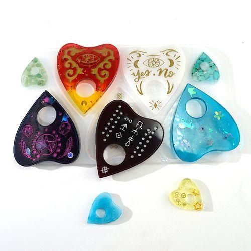 2Pcs DIY Silicone Epoxy Resin Casting Mold