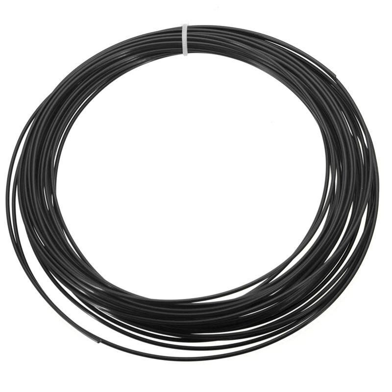 10M 3D Printer Filament 1.75mm PLA 12 Bright Candy Colors Durable Black Solid Color (black)