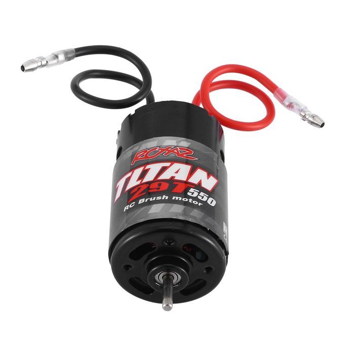 5  Brushed Motor 12T 21T 29T 35T For Axial 1:10 R   Rawler R   Ar Parts-Black-29T With ESC