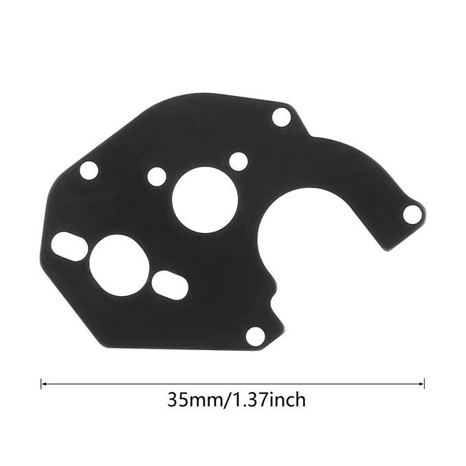 Barrage Motor Fixing Plate Gearbox Parts For Axial S X24 90081  10-black