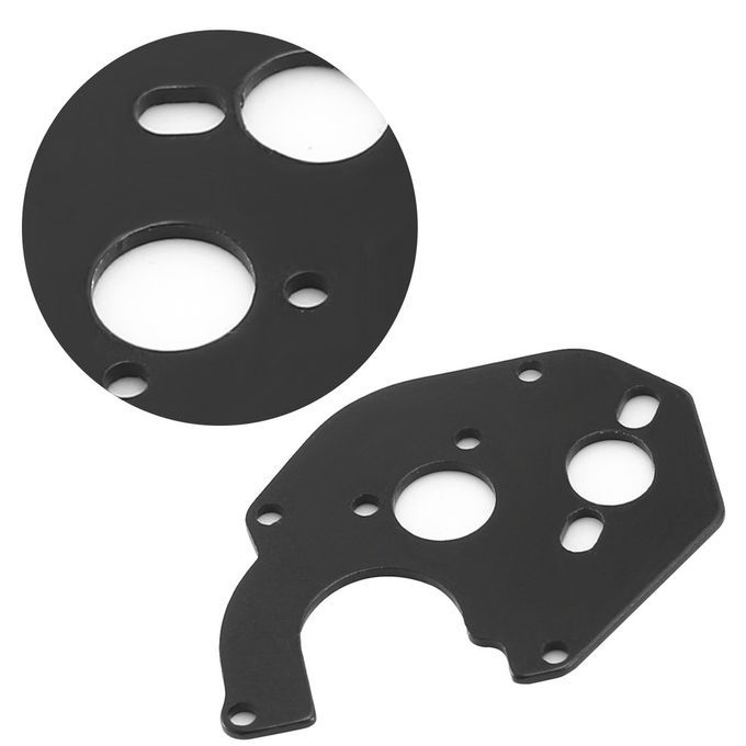 Barrage Motor Fixing Plate Gearbox Parts For Axial S X24 90081  10-black