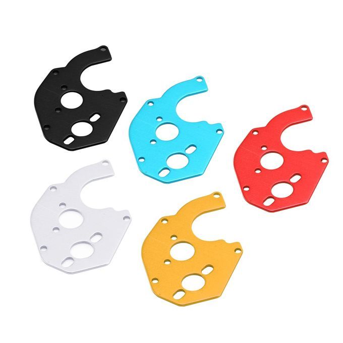 Barrage Motor Fixing Plate Gearbox Parts For Axial S X24 90081  10-black